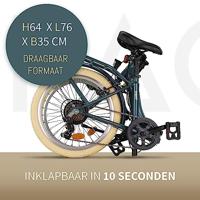 Pacto Eight 20 inch Vouwfiets 6v - thumbnail