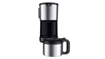Braun KF 1505 BK Koffiezetapparaat RVS, Zwart Capaciteit koppen: 9