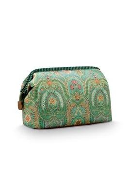 Pip Studio Pip Studio Cooper Cosmetic Purse Extra Large Jabali Green 30x13.8x20.7cm