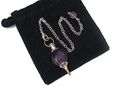 Pendel Edelsteen Amethist Bol