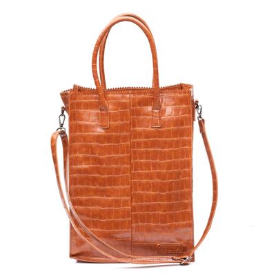 Zebra Trends Natural Bag Rosa XL Croco camel  Damestas
