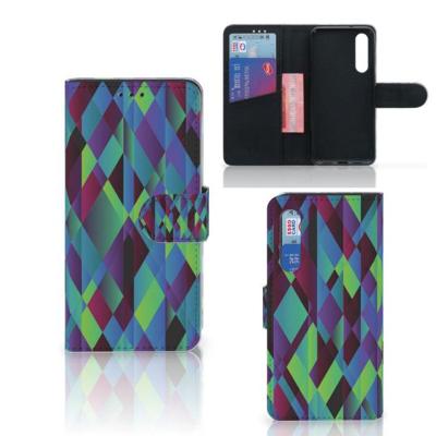 Xiaomi Mi 9 SE | Book Case | Abstract Green Blue