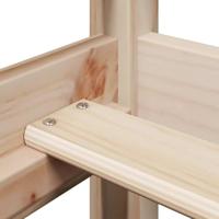 Slaapbank met huisje 80x200 cm massief grenenhout - thumbnail