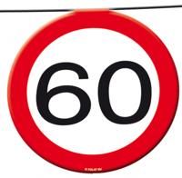 Vlaggenlijn verkeersbord '60' - thumbnail