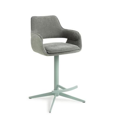 Jesper Home Barkruk 'Oketo' Draaibaar, kleur Green Midori (zithoogte 65cm)