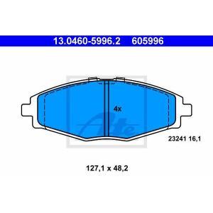Remblokken set 13046059962