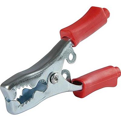HERTH+BUSS ladezange charging clamp 40amp.red length 82 mm