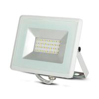 V-TAC VT-4021W-N LED Schijnwerper - Slimline E-serie - IP65 Waterdicht - Witte behuizing - 20W - - thumbnail