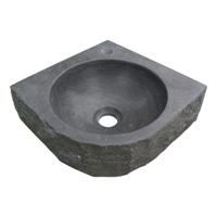 Hoekfontein BWS Hardsteen Hamerslag 30x30x10 cm Boss & Wessing - thumbnail