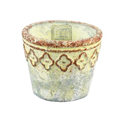 PTMD Pot Blace Groen rond S 12 X 12 X 9 PTMD Pot Blace Groen rond S 12 X 12 X 9