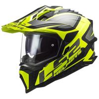 LS2 endurohelm "mx701 explorer massief". helmet mx701 explorer solid xl matt black - thumbnail
