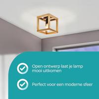Eglo Houten plafondlampBlackcrown 1 - 32146 - thumbnail