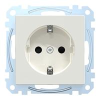 Merten MEG2300-0319 Wandcontactdoos System M Polar-wit 1 stuk(s) - thumbnail