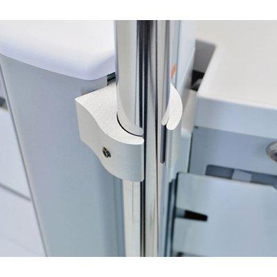 Ergotron Infuus statief-klem Geschikt voor serie: Ergotron StyleView wagen Aluminium Ergotron Infuus statief-klem Geschikt voor serie: Ergotron StyleView wagen Aluminium