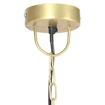 VidaXL Hanglamp industrieel vintage rond 25 w e27 41 cm messingkleurig