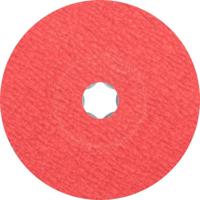 PFERD TOOLS 64193112 Combiclick keramische korrel fiberschijf Ø 125 mm Co-Cool 120 voor roestvrij staal Diameter 125 mm - thumbnail