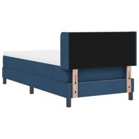 Boxspringbed met matras met matras Blauw 90 x 190 cm - thumbnail