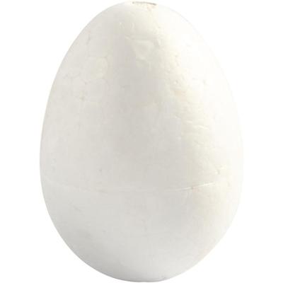 Creativ Company Eieren, h: 6 cm, wit, 5 stuk/ 1 doos