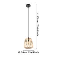 Stars of Light Rotan hanglampMontezuelo Ø 24cm - 390152 - thumbnail