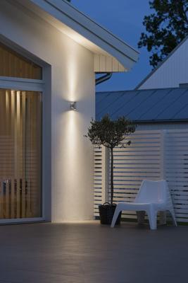 KonstSmide Led wandspotMonza 2x1w - 3000K 12,5cm metaalgrijs - 7929-310 - thumbnail