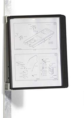 Durable Wandhouder voor bureaustandaard VARIO MAGNET WALL 5 Zwart DIN A4 Aantal meegeleverde displaypanels 5 Durable Wandhouder voor bureaustandaard VARIO MAGNET WALL 5 Zwart DIN A4 Aantal meegeleverde displaypanels 5
