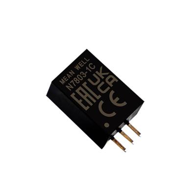 MEAN WELL N7805-1C DC/DC-converter, print 1 A 5 W Inhoud 1 stuk(s)