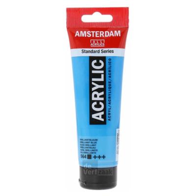 Royal Talens Amsterdam Acrylverf 120 ml - Briljantblauw 564