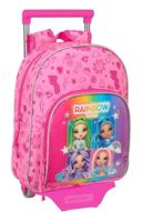Schoolrugzak met Wielen Rainbow High Shine Multicolour 28 x 34 x 10 cm - thumbnail