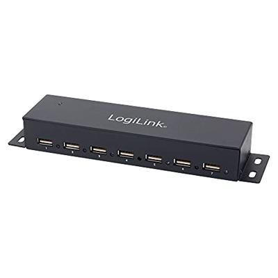 LogiLink UA0148 480Mbit/s USB hub 7 poorten LogiLink UA0148 480Mbit/s USB hub 7 poorten