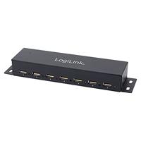 LogiLink UA0148 480Mbit/s USB hub 7 poorten - thumbnail