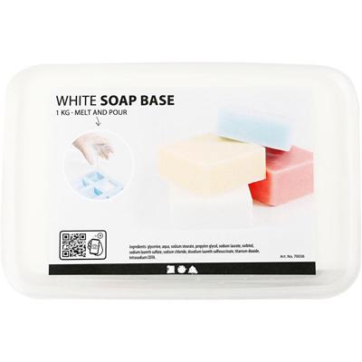 Creativ Company Witte zeep basis, wit, 1 kg Creativ Company Witte zeep basis, wit, 1 kg