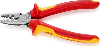 Knipex Adereindhulstang 0,25-16,0 mm VDE - 97 78 180 - 9778180 - thumbnail