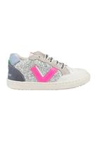 Shoesme Sneakers UR22S043-G Wit / Blauw-23 maat 23 - thumbnail