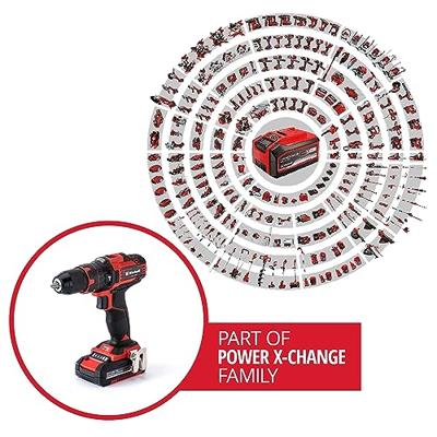Einhell TE-CD 18/40 Li-i +64 (2x2,0Ah) Accu-klopboor/schroefmachine 2 snelheden Incl. 2 accus, Incl. lader, Incl. koffer