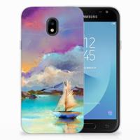 Smartphone hoesje Samsung Galaxy J3 2017 Boat - thumbnail