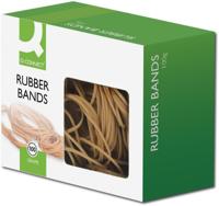 Q-CONNECT elastieken, breedte 1,5 mm, lengte 100 mm, nr 20, doosje van 100 g - thumbnail