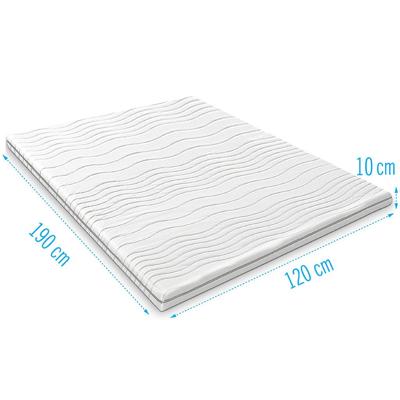 Harde topdekmatras 120x190 dikte 10 cm