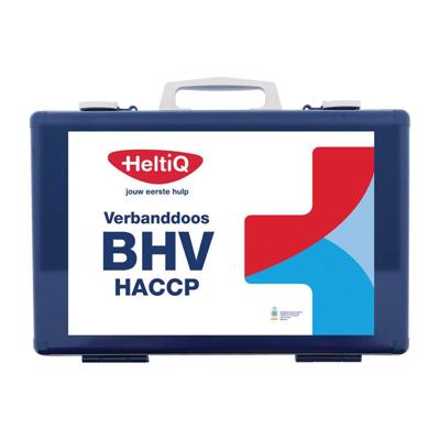 HeltiQ Verbanddoos Modulair BHV HACCP Blauw