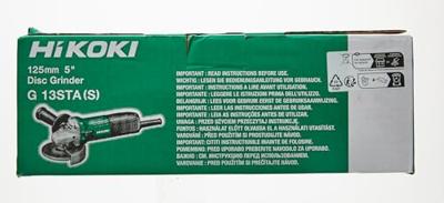Hikoki G13STA YGZ HAAKSE SLIJPMACHINE | 125mm - G13STAYGZ