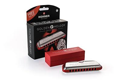 Hohner Golden Melody Progressive C diatonische mondharmonica