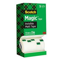 Scotch plakband Scotch Magic Tape, value pack 12 + 2 rollen gratis - thumbnail