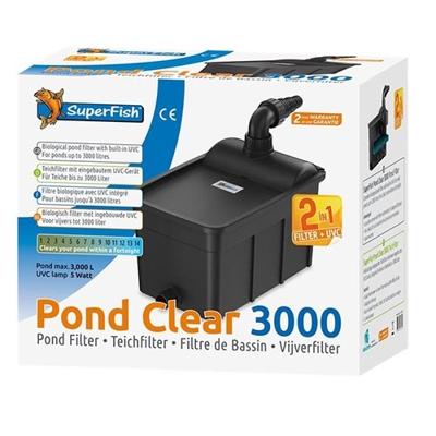 Filter Pondclear 3000 uvc-5w Superfish - Superfish Filter Pondclear 3000 uvc-5w Superfish - Superfish