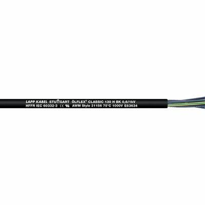 LAPP ÖLFLEX® CLASSIC 130 H BK Stuurstroomkabel 4 G 25 mm² Zwart 1123444/1000 1000 m