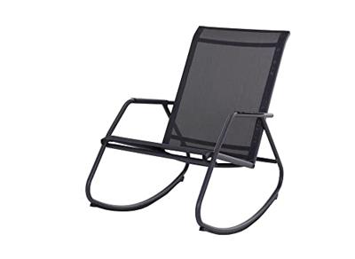 Noa rocking chair graphite/grijs