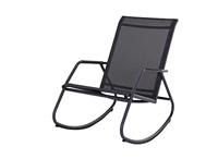 Noa rocking chair graphite/grijs - thumbnail