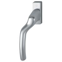 Hoppe draairaamkruk - verkropt - 8mm - 0710 - dr 1-4 - thumbnail