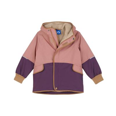 Winterjas voor kinderen met MOSKA MUKKA finkid voering perzik