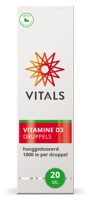 Vitamine D3 druppels 25 mcg - thumbnail