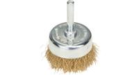 Bosch Accessories Komborstel, met messing gecoat, gegolfde staaldraad, 50 mm, 0,2 mm, 4500 omw/min 2608622008 Schacht-Ø 6 mm 2608622008 1 stuk(s) - thumbnail