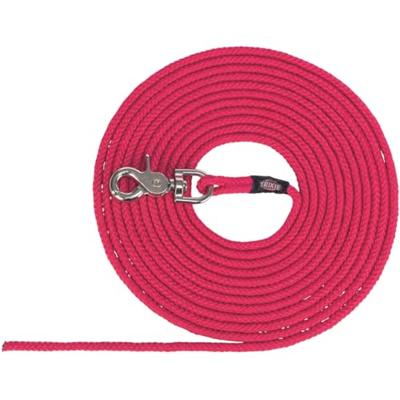 TRIXIE HONDENRIEM SLEEPLIJN ROND MET TRIGGER SNAP HAAK FUCHSIA ROZE 20 MTRX0,6 CM - thumbnail